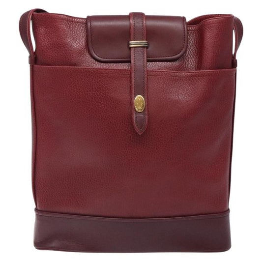Cartier Red Leather Must De Cartier