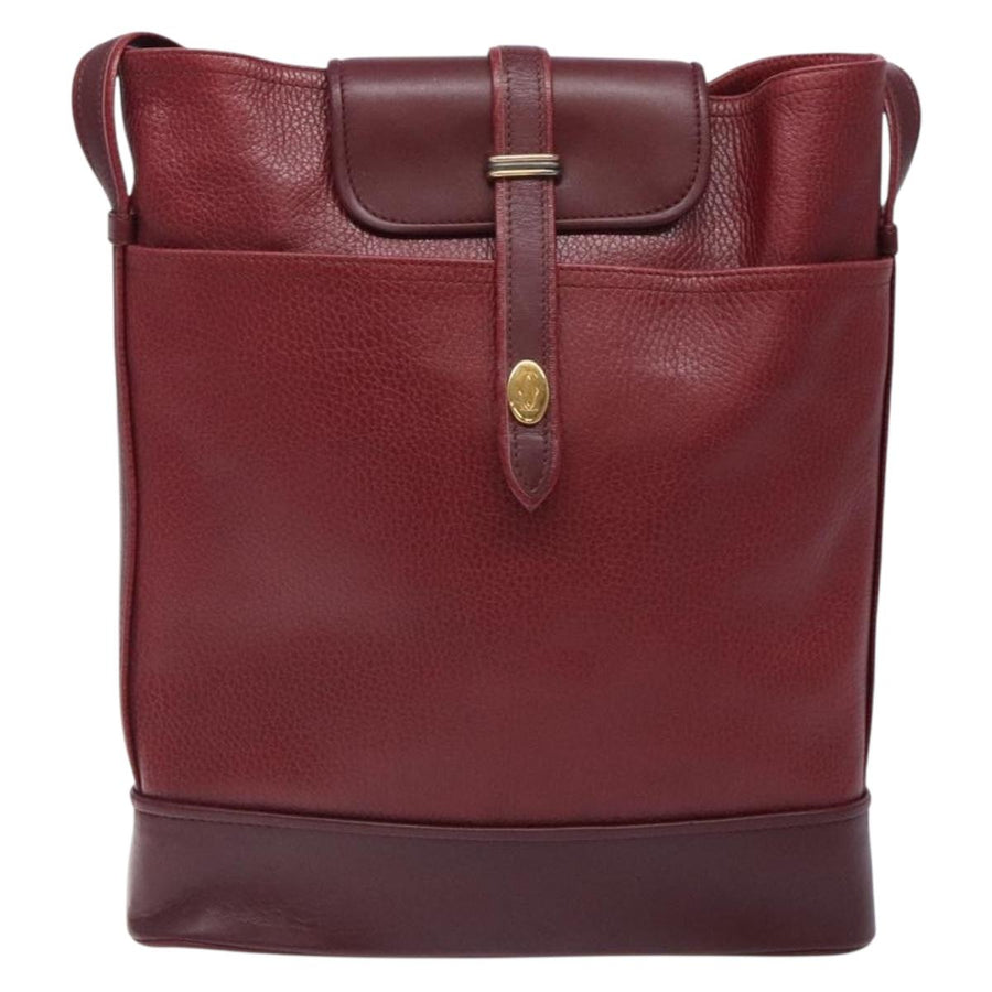 Cartier Red Leather Must De Cartier