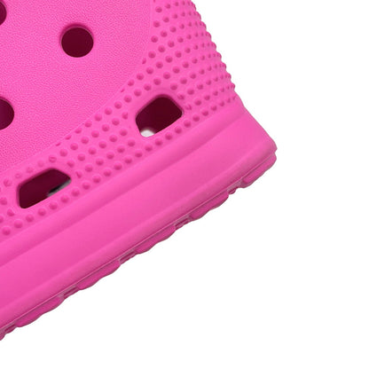 Balenciaga Pink Rubber Clutch