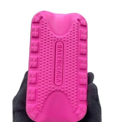 Balenciaga Pink Rubber Clutch