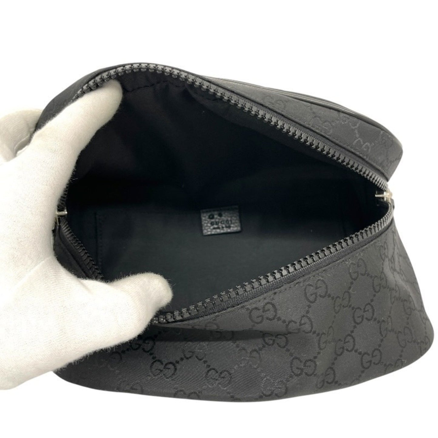 Gucci Black Synthetic Belt Bag