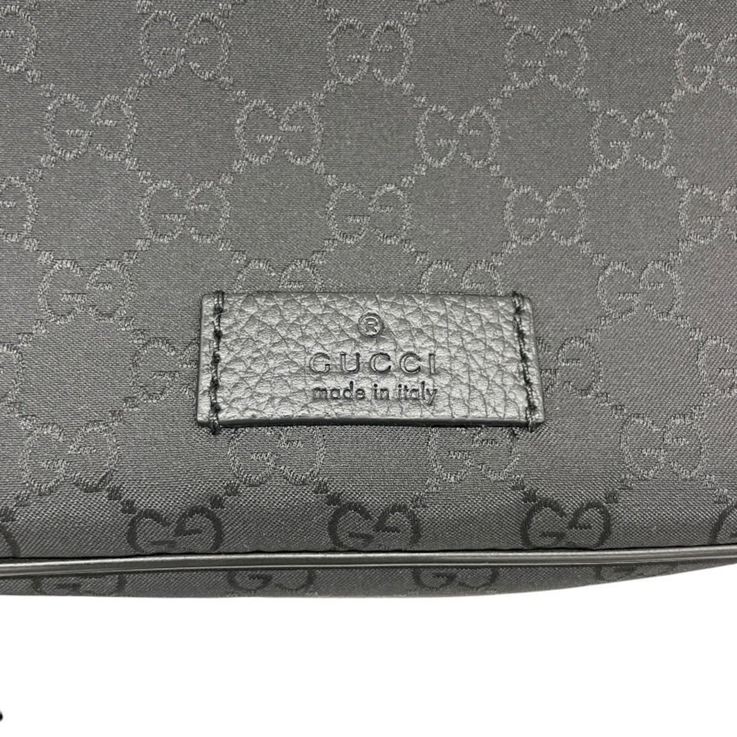 Gucci Black Synthetic Belt Bag