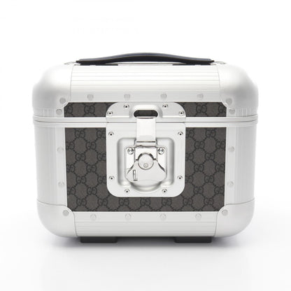 Gucci Silver Canvas Cosmetic Pouch