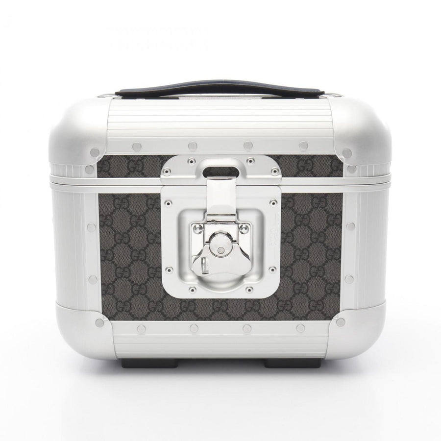 Gucci Silver Canvas Cosmetic Pouch