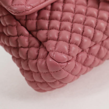 Chanel Pink Leather Single Flap