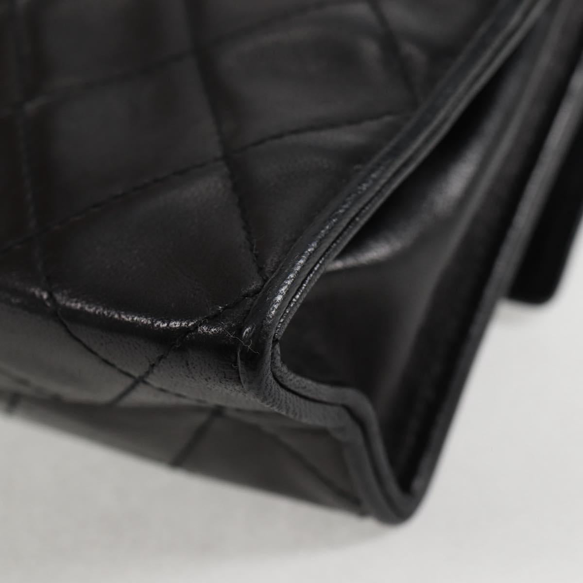 Chanel Black Leather Shoulder