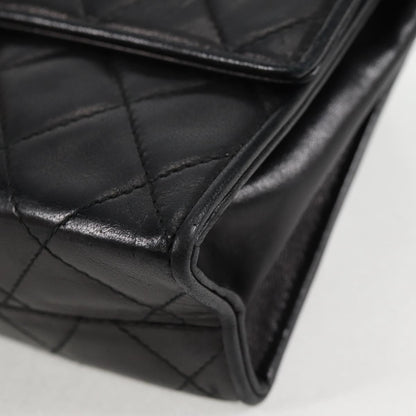 Chanel Black Leather Shoulder