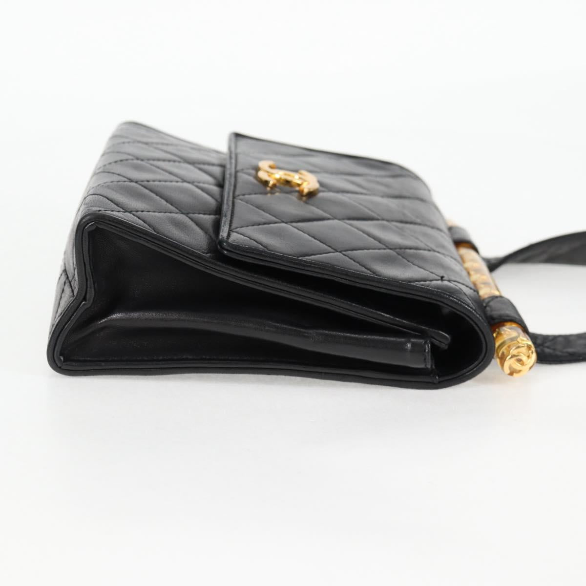 Chanel Black Leather Shoulder