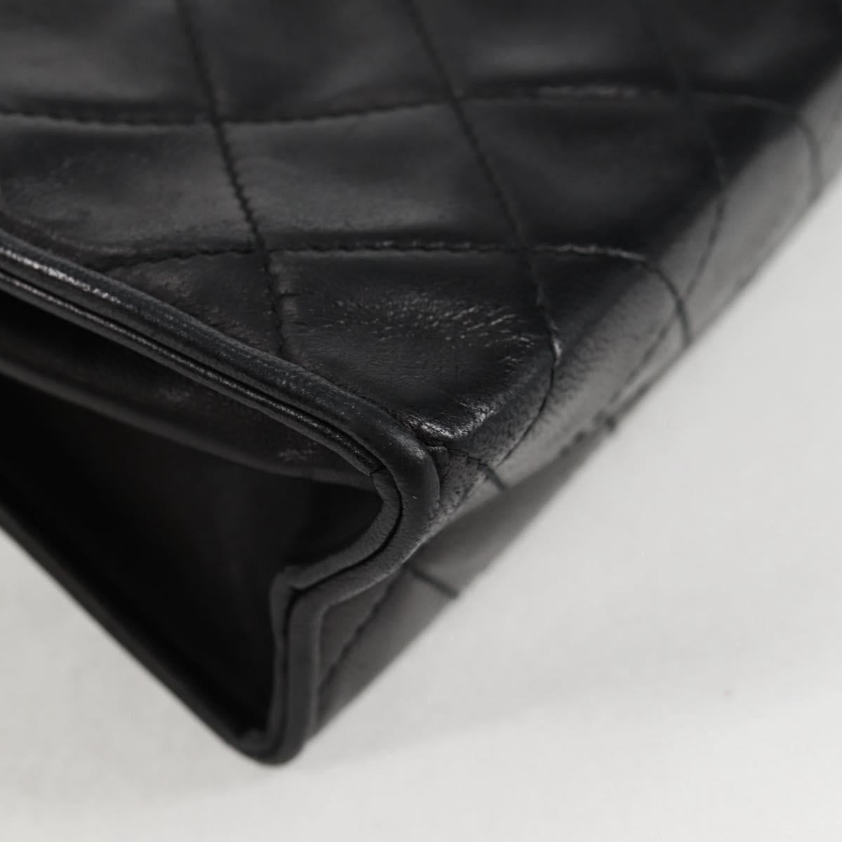 Chanel Black Leather Shoulder