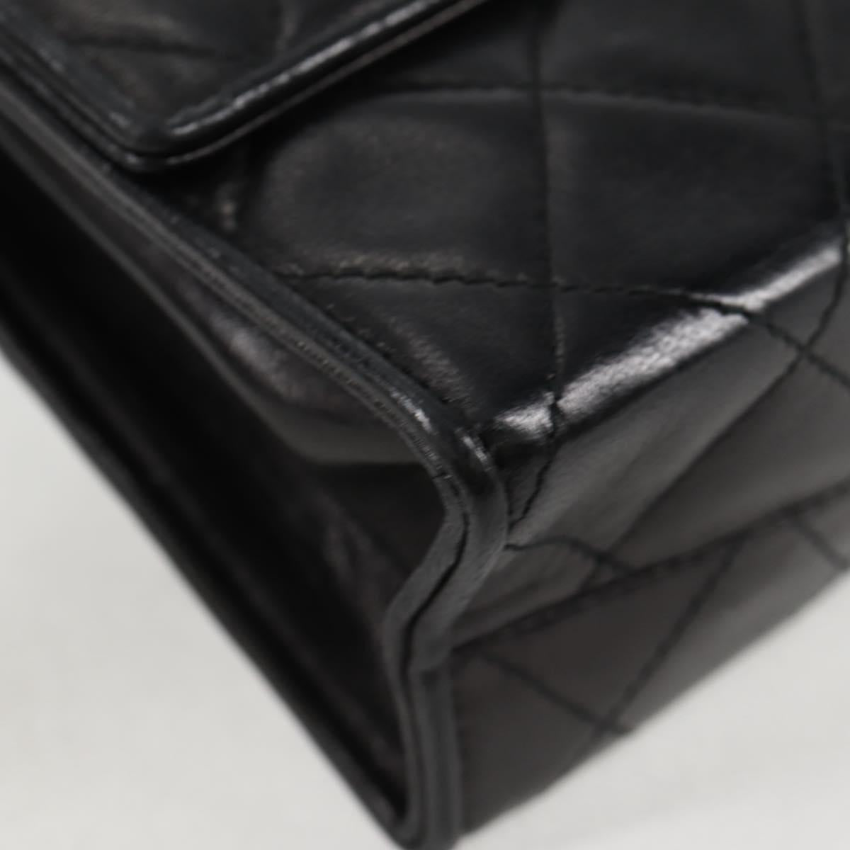 Chanel Black Leather Shoulder
