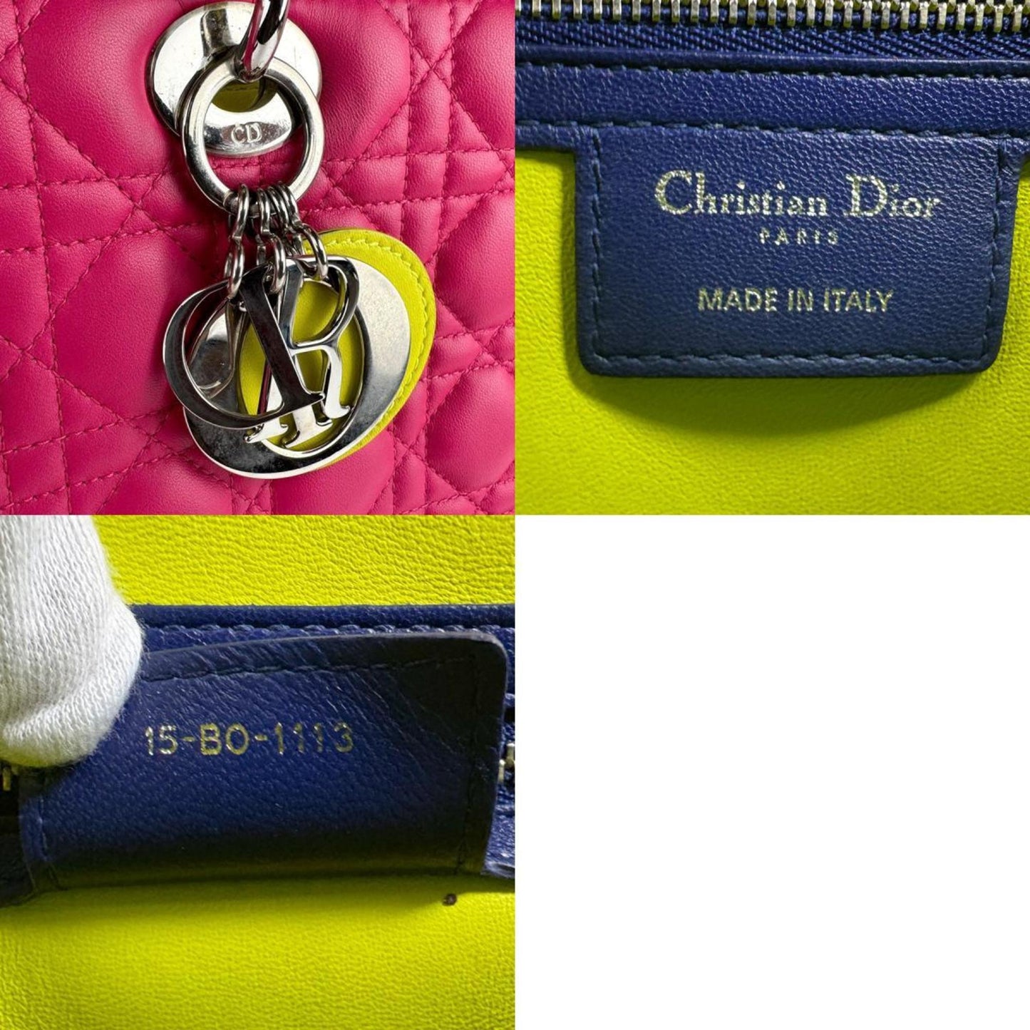 Dior Pink Leather Lady Dior
