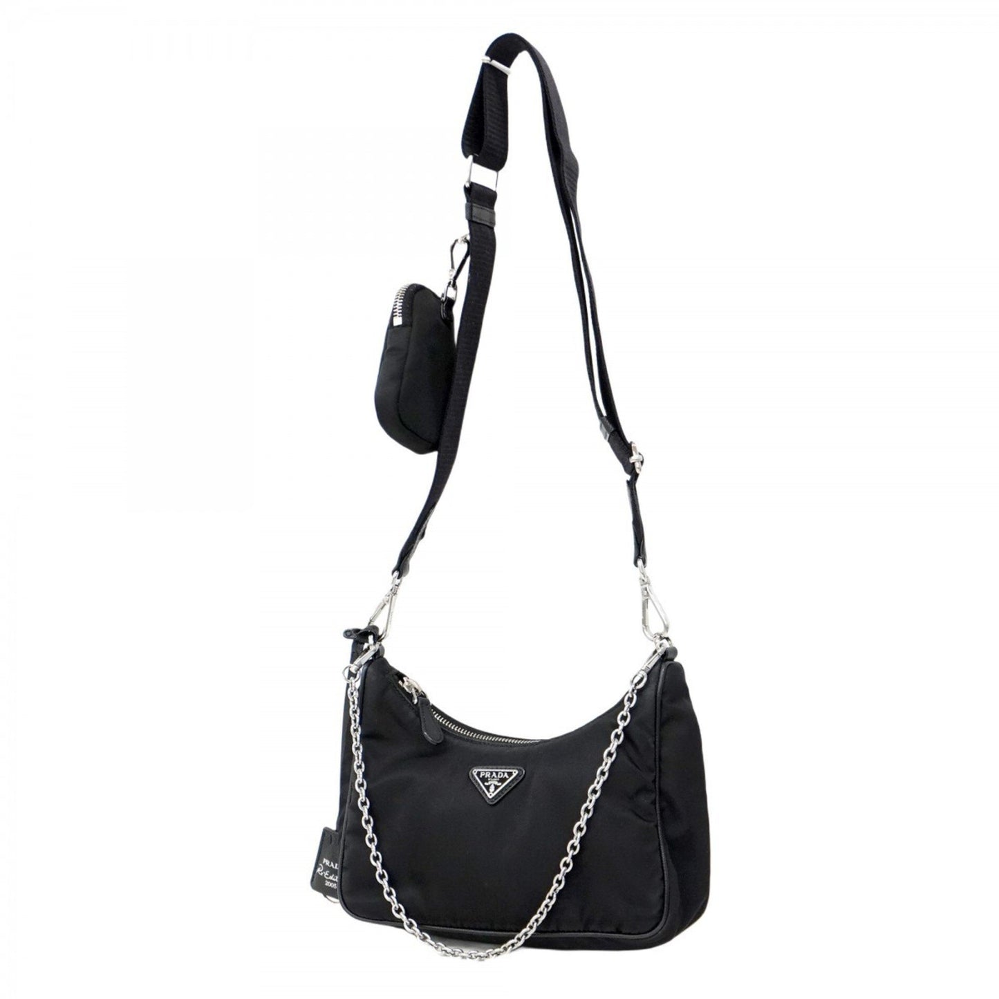 Prada Black Synthetic Re-edition
