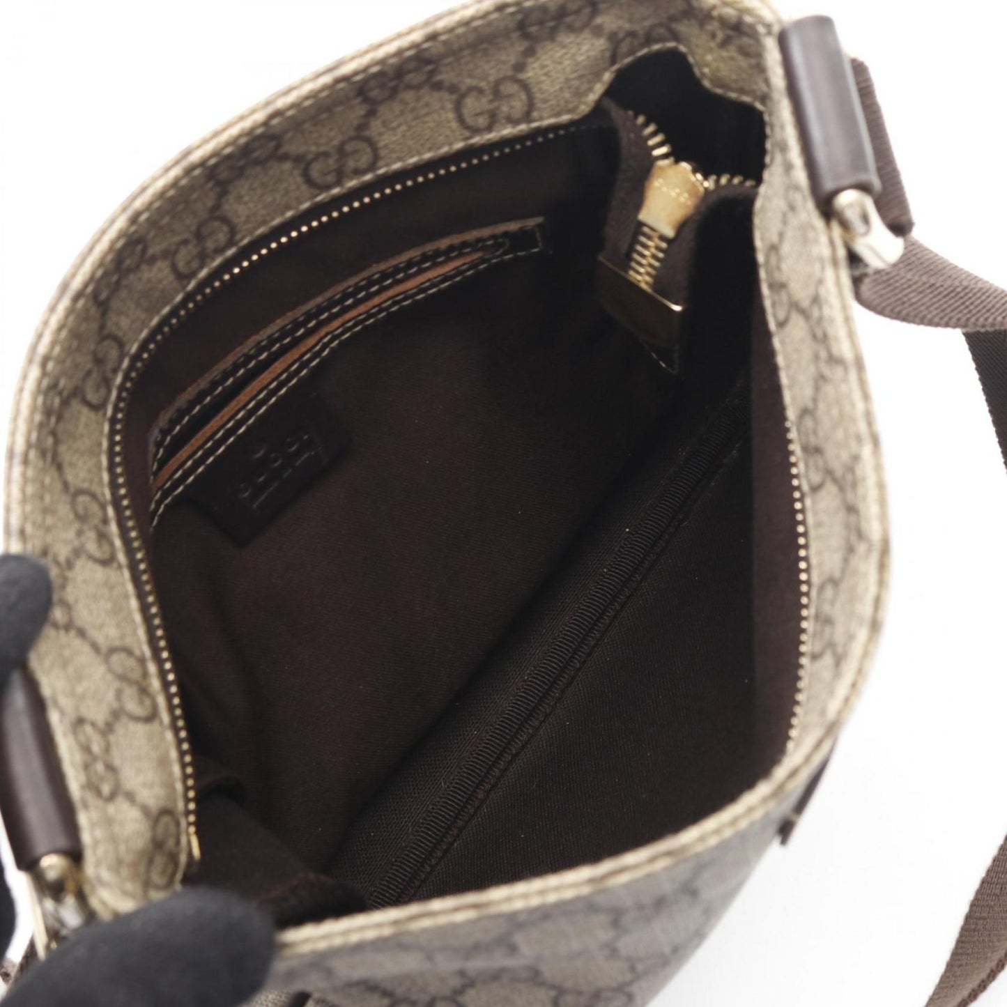 Gucci Brown Canvas Gg Canvas