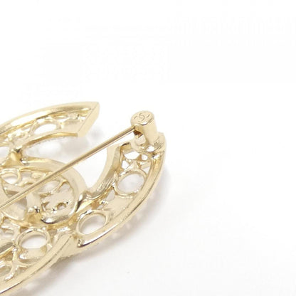 Chanel Gold Gold Plated Coco Mark