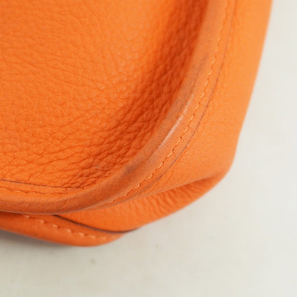 Hermès Orange Leather Vespa