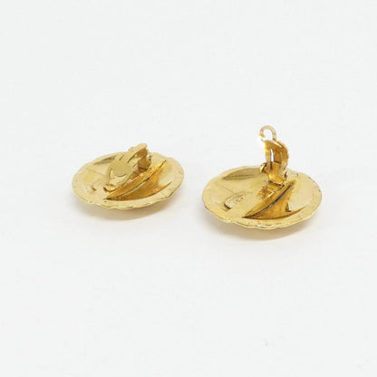 Chanel Gold Gold Plated Coco Mark