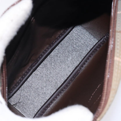 Burberry Brown Canvas Nova Check