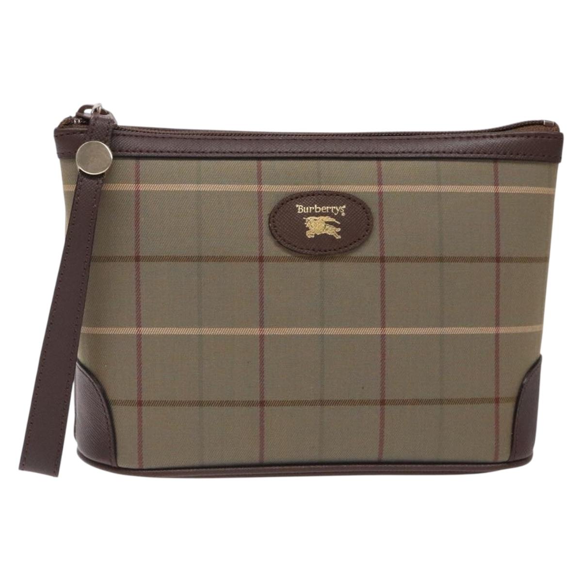 Burberry Brown Canvas Nova Check