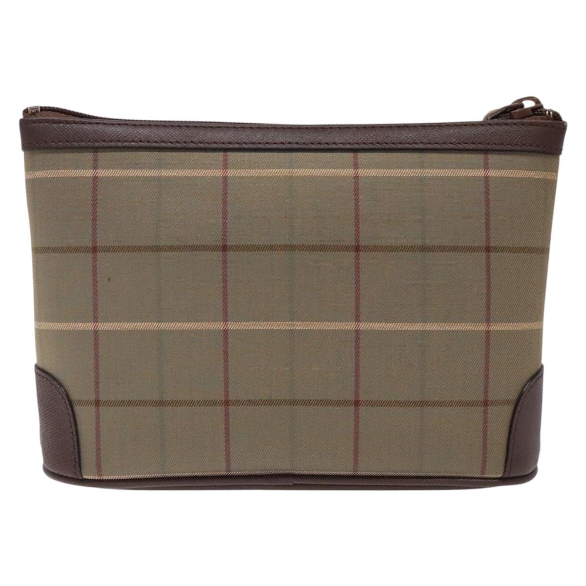 Burberry Brown Canvas Nova Check