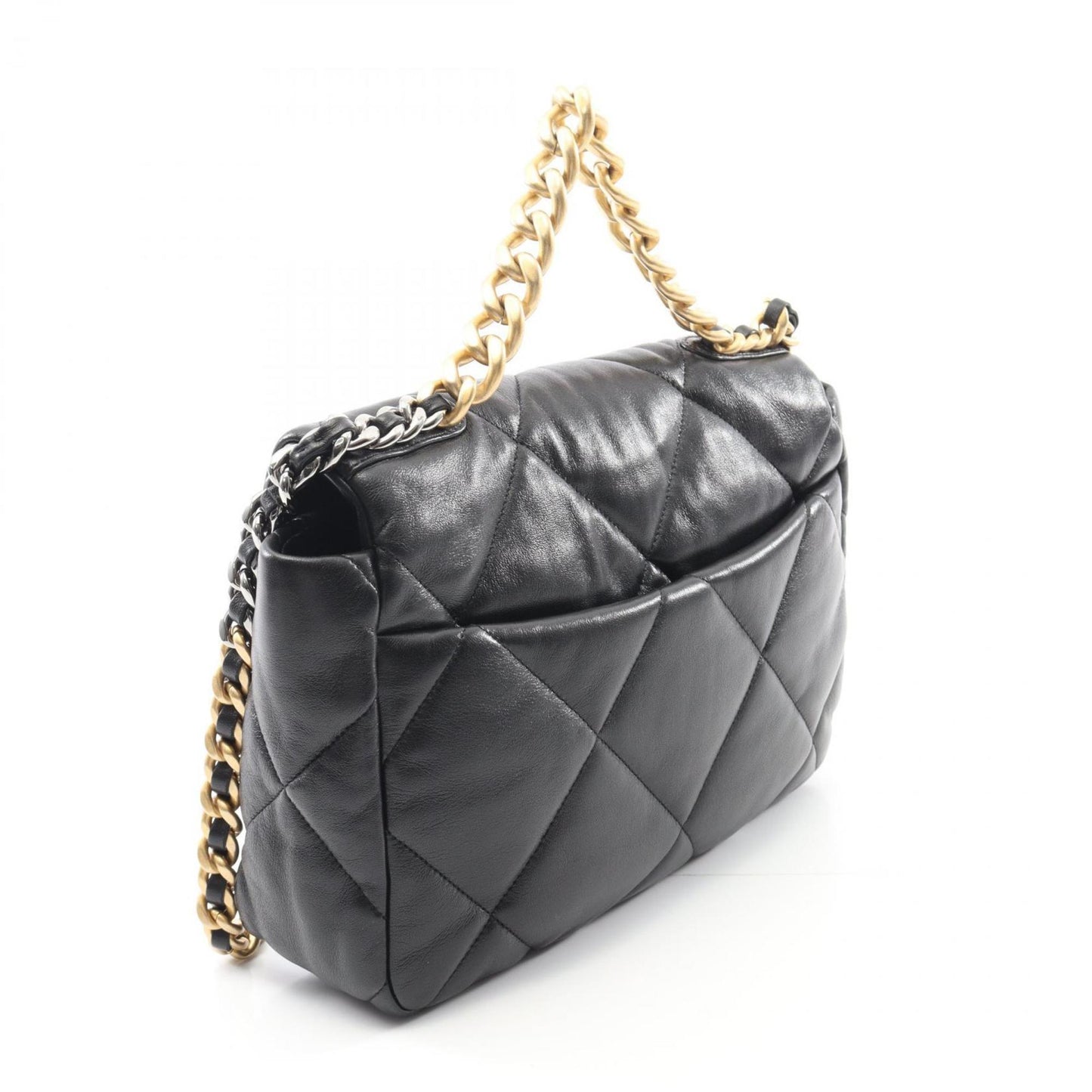 Chanel Black Leather Chanel 19