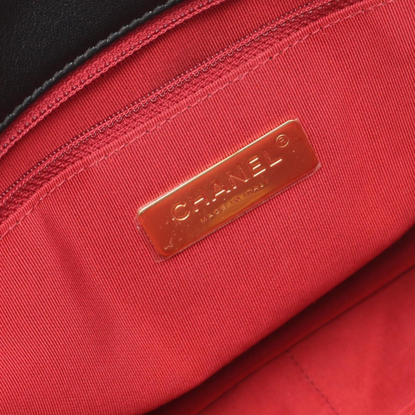 Chanel Black Leather Chanel 19
