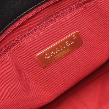 Chanel Black Leather Chanel 19