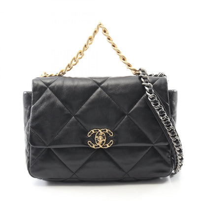 Chanel Black Leather Chanel 19