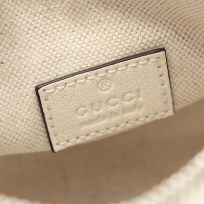 Gucci White Leather --