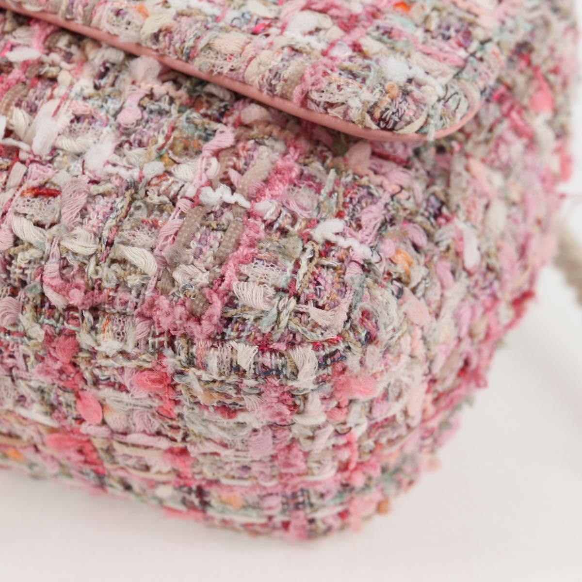 Chanel Pink Velvet Pearl Bag