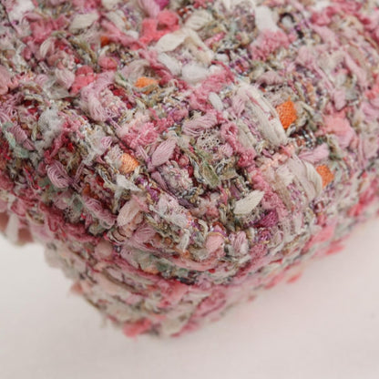 Chanel Pink Velvet Pearl Bag