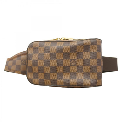Chanel Brown Leather Bubble Quilt