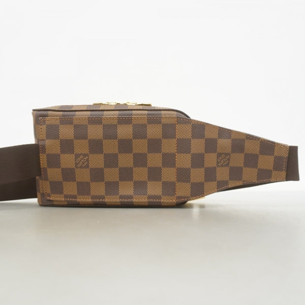 Chanel Brown Leather Bubble Quilt