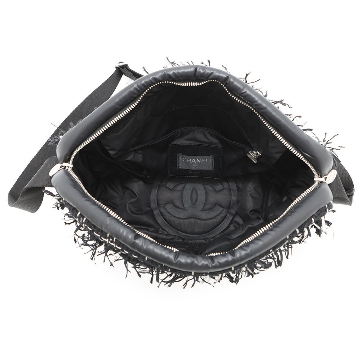Chanel Black Nylon Doudoune