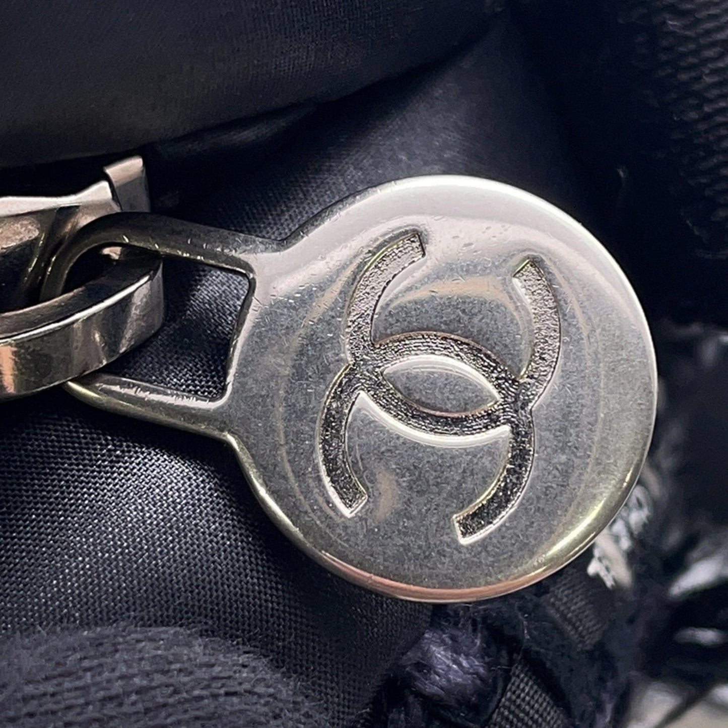 Chanel Black Nylon Doudoune