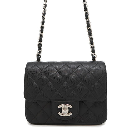 Chanel Black Leather Classic Flap