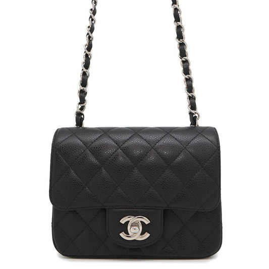 Chanel Black Leather Classic Flap