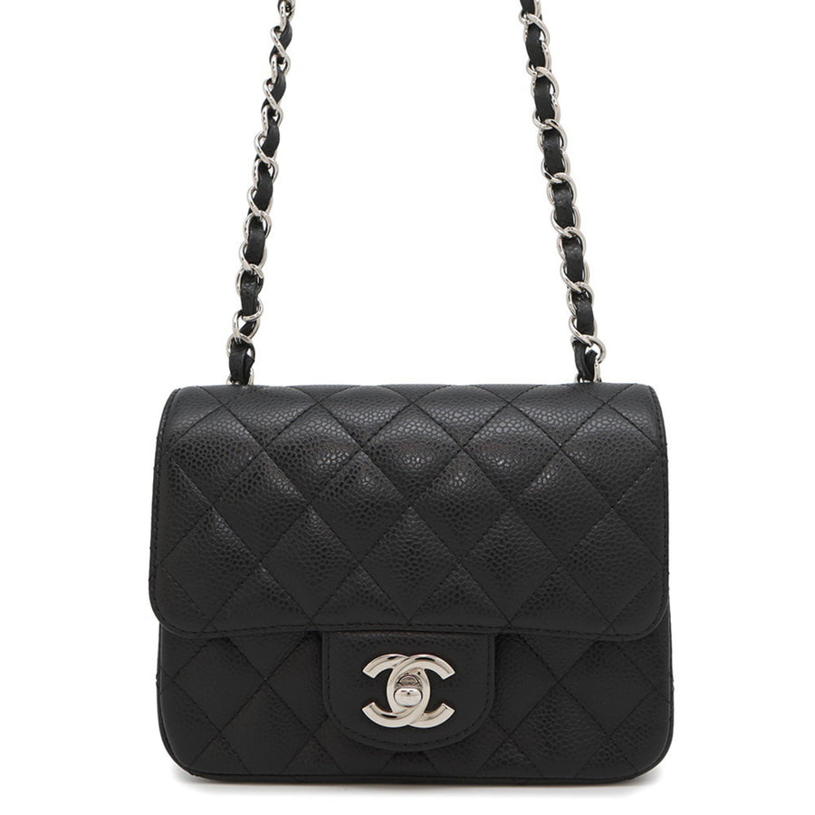 Chanel Black Leather Classic Flap