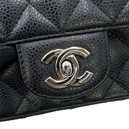 Chanel Black Leather Classic Flap