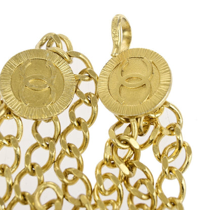 Chanel Gold Gold_plated Cc Logo Elastic Belt