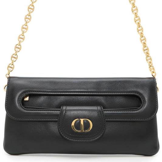 Dior Black Leather Shoulder