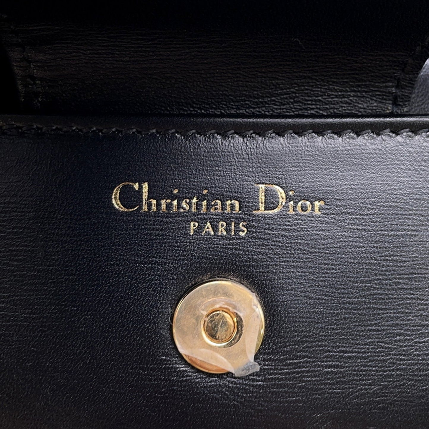 Dior Black Leather Shoulder
