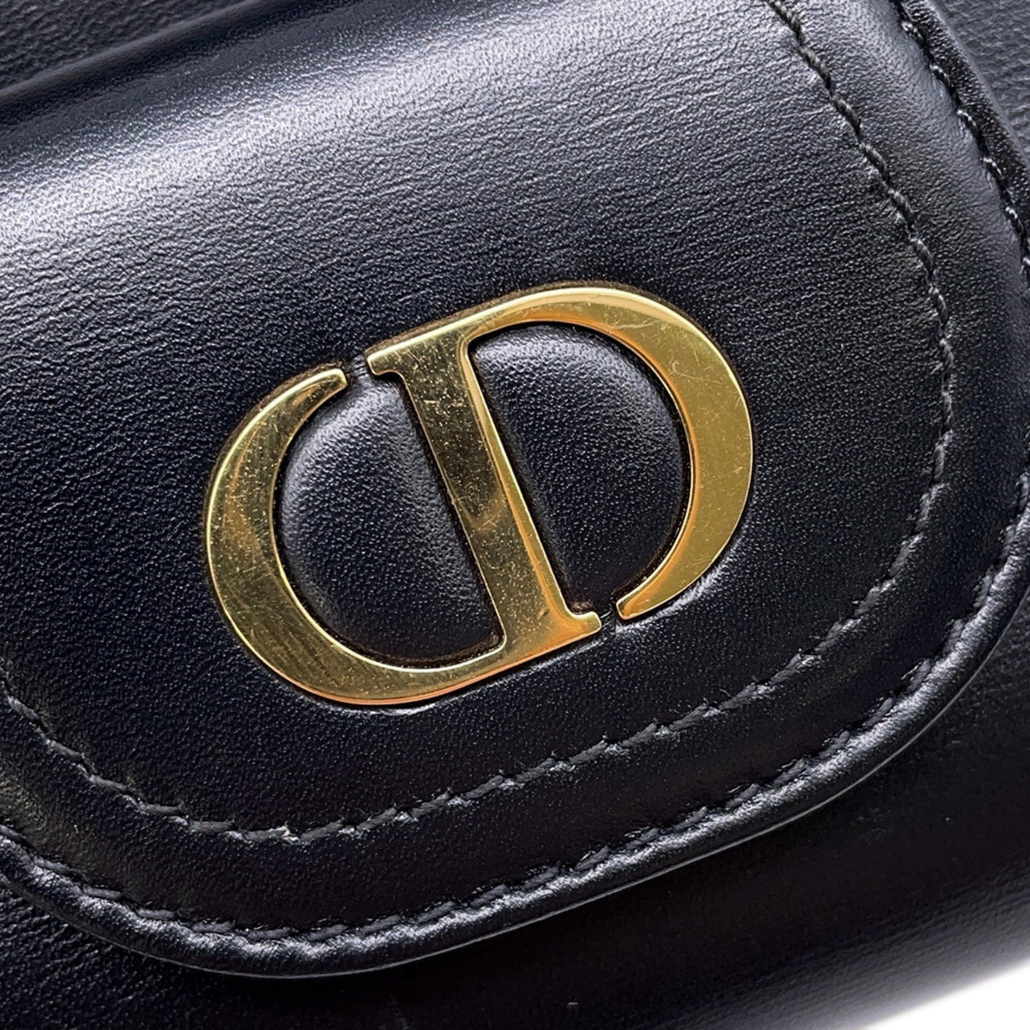 Dior Black Leather Shoulder