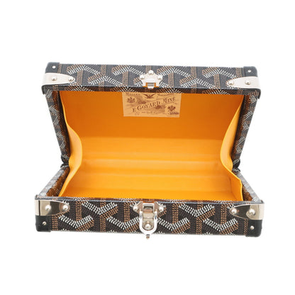 Goyard Brown Canvas, Leather Shoulder