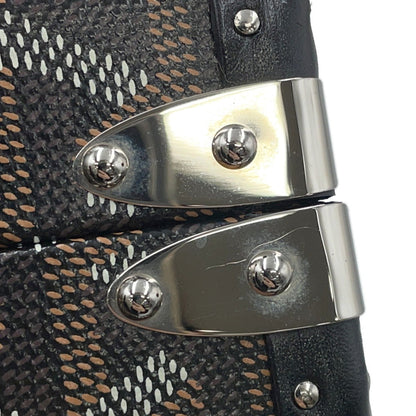 Goyard Brown Canvas, Leather Shoulder