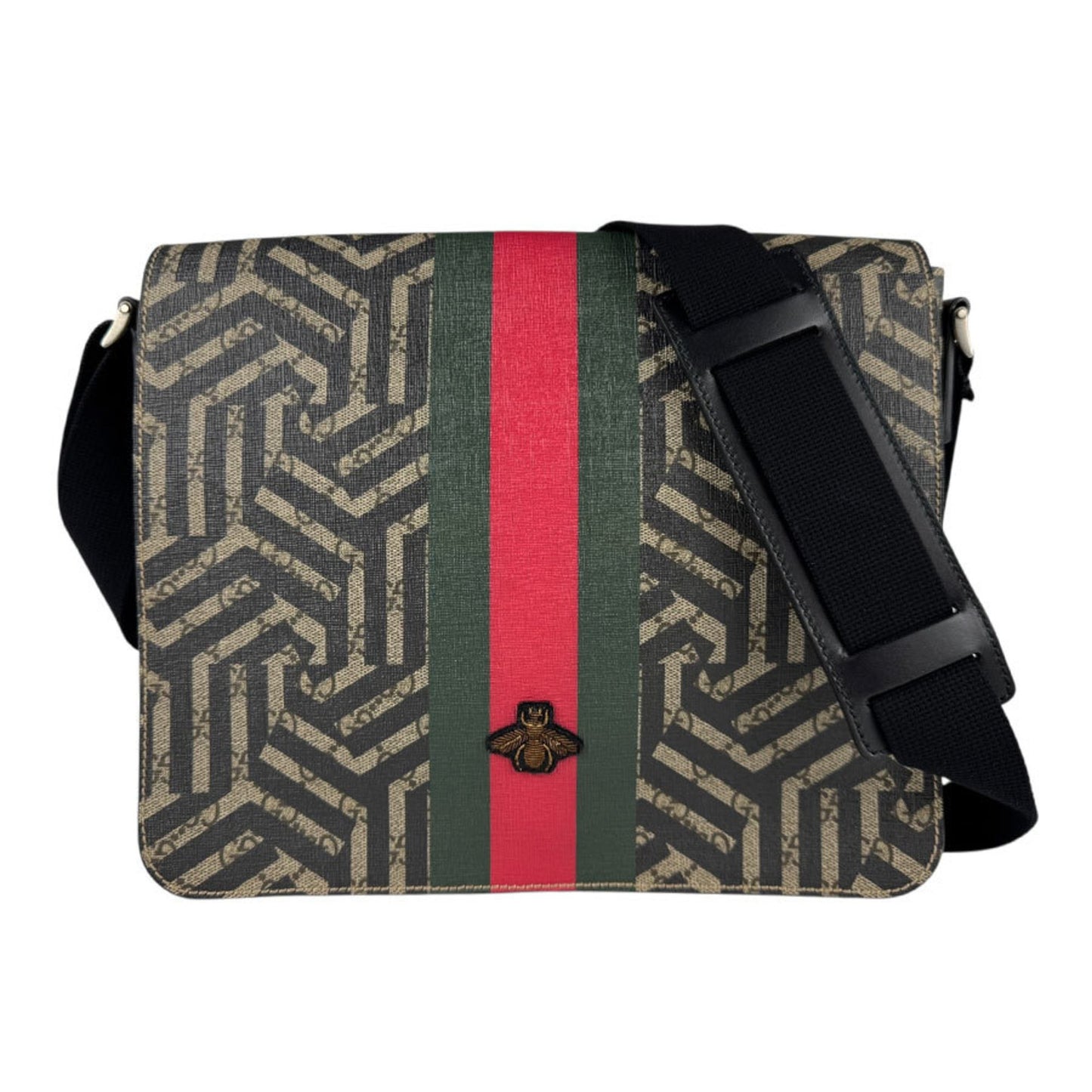 Gucci Brown Canvas Caleido