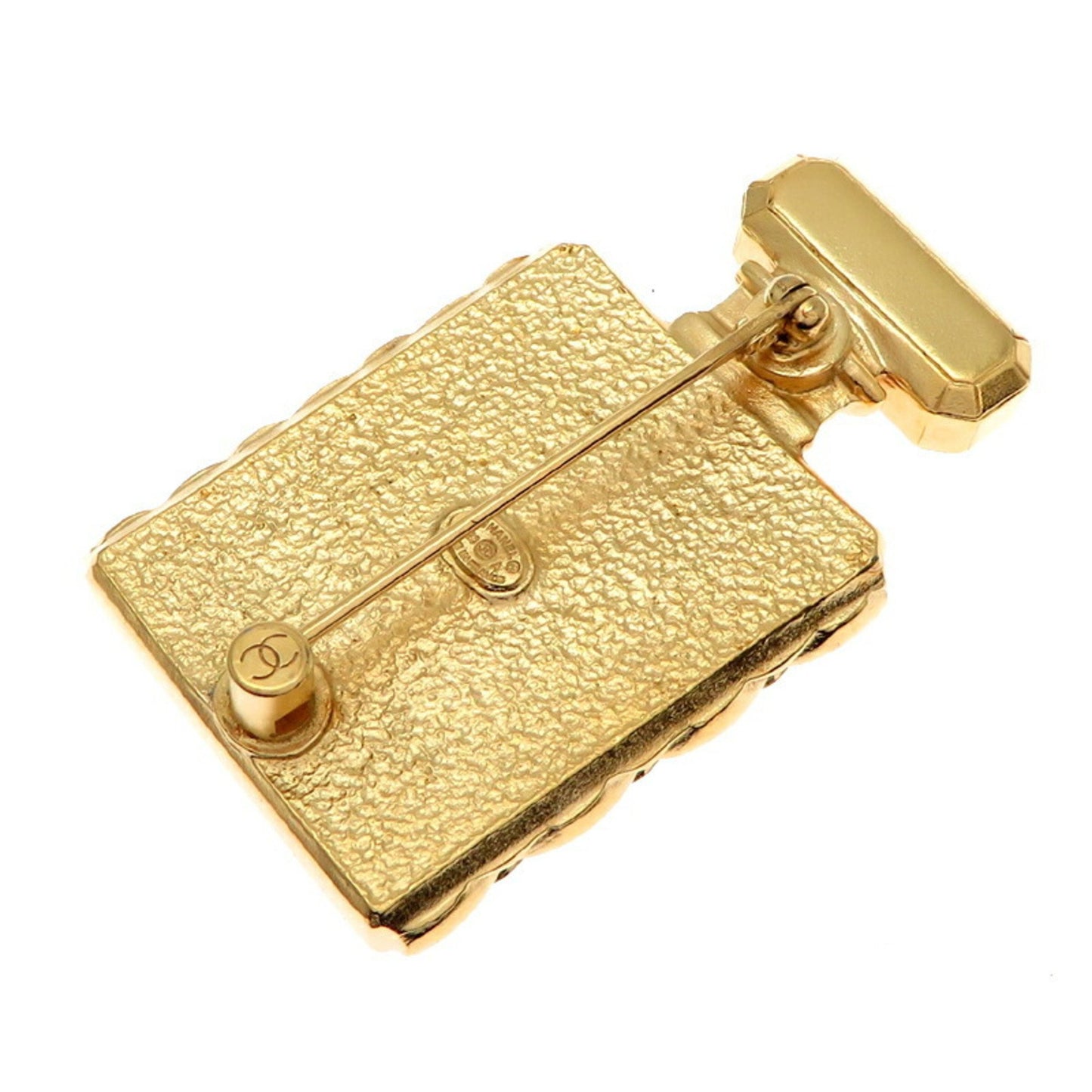 Chanel Gold Gold Plated Brooch