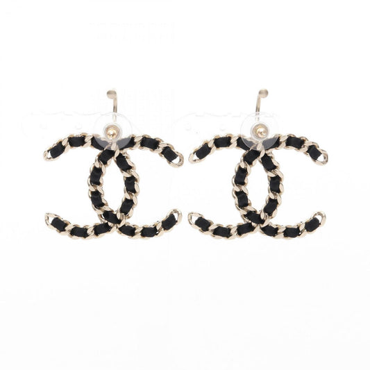 Chanel Black Gold Plated Coco Mark