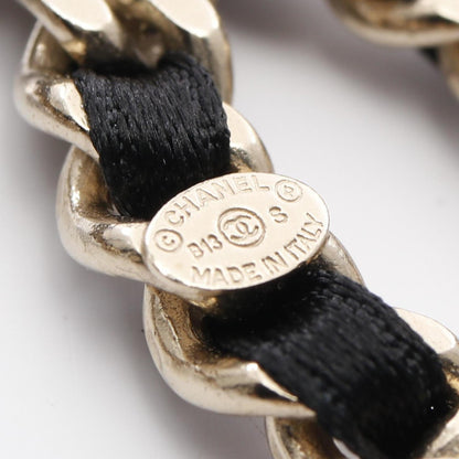 Chanel Black Gold Plated Coco Mark