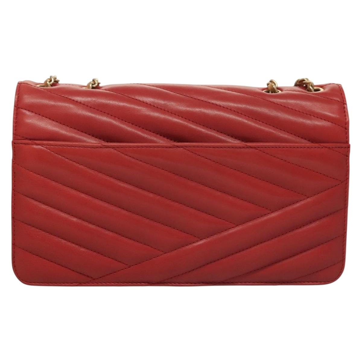 Chanel Red Leather 2,55