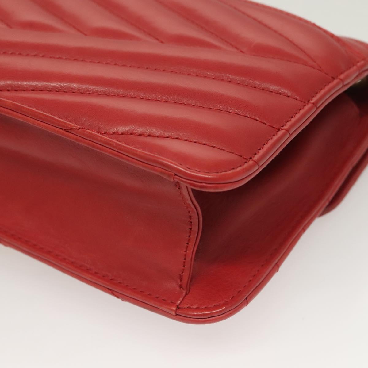 Chanel Red Leather 2,55